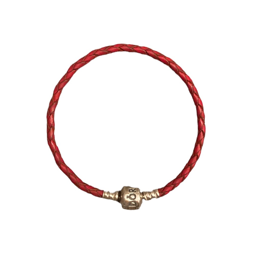 Pandora Braided Leather Bracelet